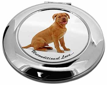 Dogue De Bordeaux-With Love Make-Up Round Compact Mirror