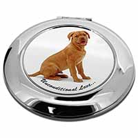 Dogue De Bordeaux-With Love Make-Up Round Compact Mirror