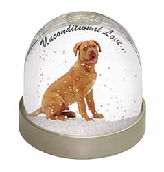 Dogue De Bordeaux-With Love Snow Globe Photo Waterball