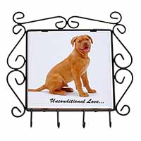 Dogue De Bordeaux-With Love Wrought Iron Key Holder Hooks