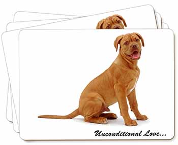 Dogue De Bordeaux-With Love Picture Placemats in Gift Box