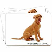 Dogue De Bordeaux-With Love Picture Placemats in Gift Box