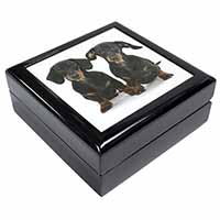 Cute Dachshund Dogs Keepsake/Jewellery Box