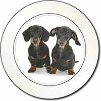 Cute Dachshund Dogs Car or Van Permit Holder/Tax Disc Holder