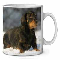 Long-Haired Dachshund Dog Ceramic 10oz Coffee Mug/Tea Cup