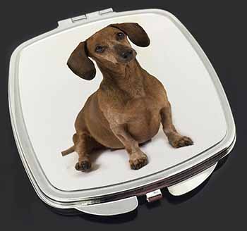 Cute Dachshund Dog Make-Up Compact Mirror