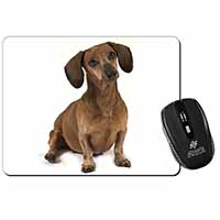 Cute Dachshund Dog Computer Mouse Mat