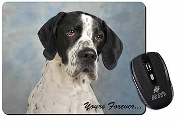 English Pointer Dog "Yours Forever..." Computer Mouse Mat