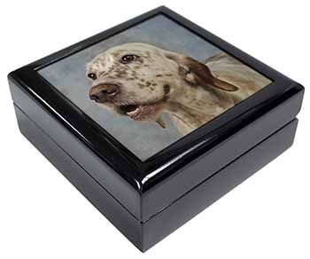 English Setter Dog Keepsake/Jewellery Box