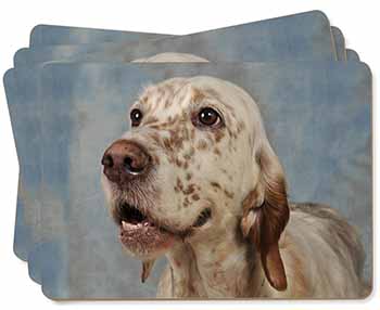 English Setter Dog Picture Placemats in Gift Box