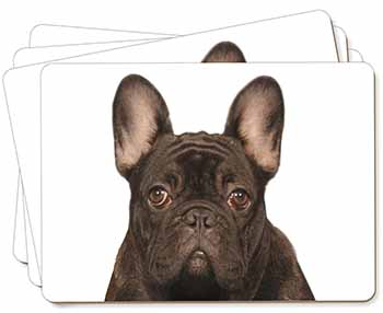 Black French Bulldog Picture Placemats in Gift Box