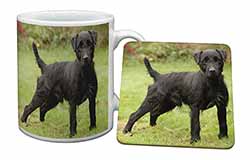 Fell Terrier Dog Mug and Coaster Set