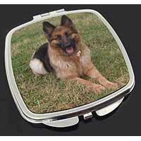 Alsatian/ German Shepherd Dog Make-Up Compact Mirror