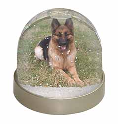 Alsatian/ German Shepherd Dog Snow Globe Photo Waterball