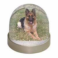 Alsatian/ German Shepherd Dog Snow Globe Photo Waterball