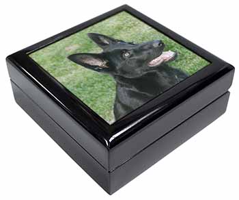 Black German Shepherd Dog Keepsake/Jewellery Box