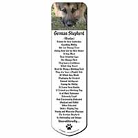 German Shepherd Bookmark, Book mark, Printed full colour