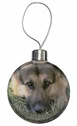 German Shepherd Christmas Bauble