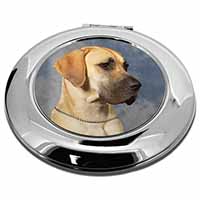 Fawn Great Dane Make-Up Round Compact Mirror