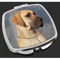 Fawn Great Dane Make-Up Compact Mirror