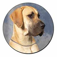 Fawn Great Dane Fridge Magnet Printed Full Colour