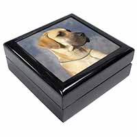 Fawn Great Dane Keepsake/Jewellery Box