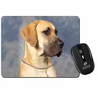 Fawn Great Dane Computer Mouse Mat