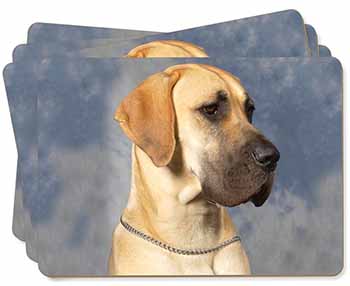 Fawn Great Dane Picture Placemats in Gift Box