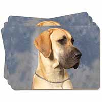 Fawn Great Dane Picture Placemats in Gift Box