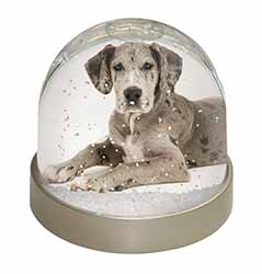 Great Dane Snow Globe Photo Waterball