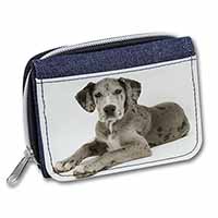 Great Dane Unisex Denim Purse Wallet