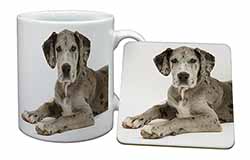 Great Dane Mug and Coaster Set