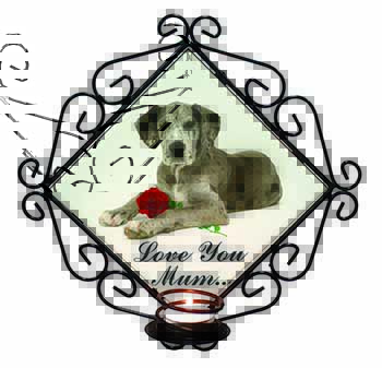 Great Dane+Rose 