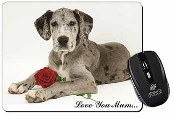 Great Dane+Rose 