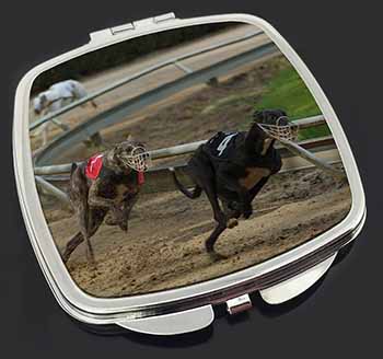 Greyhound Dog Racing Make-Up Compact Mirror