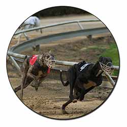 Greyhound Dog Racing Fridge Magnet Printed Full Colour