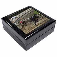 Greyhound Dog Racing Keepsake/Jewellery Box
