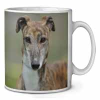 Brindle Greyhound Dog Ceramic 10oz Coffee Mug/Tea Cup