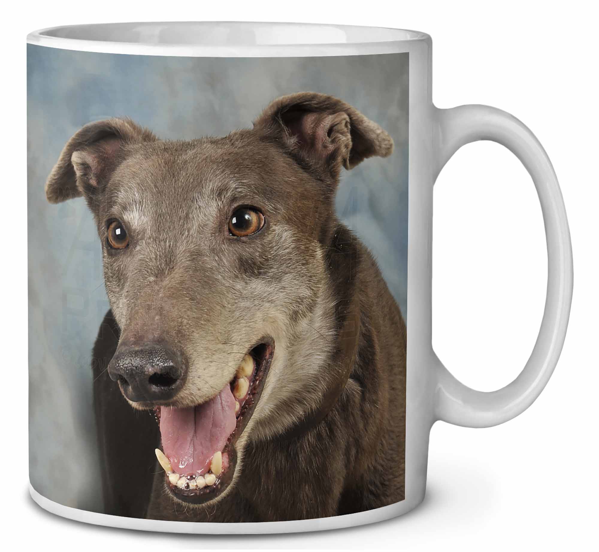 /"Keep Calm and Hug a Greyhound/" Dog Keyring
