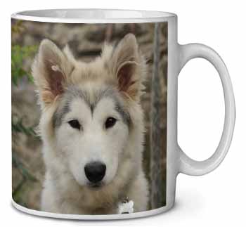 A Pretty Siberian Husky Puppy Dog Ceramic 10oz Coffee Mug/Tea Cup