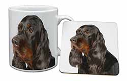 Gordon Setter Dog Mug and Coaster Set