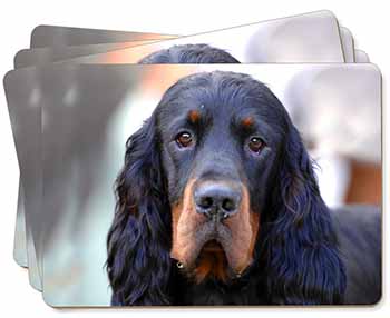 Gordon Setter Dog Picture Placemats in Gift Box