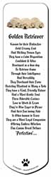 Golden Retriever Puppies Bookmark, Book mark, Printed full colour