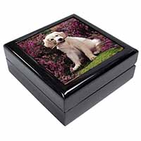 Golden Retriever Puppy Keepsake/Jewellery Box