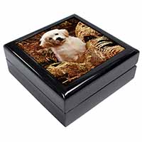 Golden Retriever Puppy Keepsake/Jewellery Box