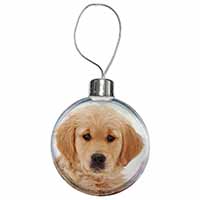 Golden Retriever Puppy Dog Christmas Bauble