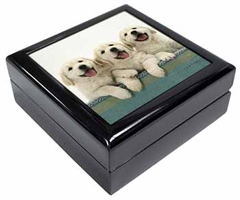 Golden Retriever Puppies Keepsake/Jewellery Box