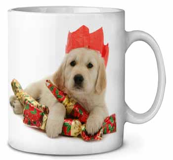 Christmas Golden Retriever Ceramic 10oz Coffee Mug/Tea Cup