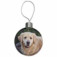 Golden Retriever Dog Christmas Bauble