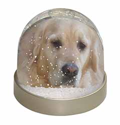 Golden Retriever Dog Snow Globe Photo Waterball